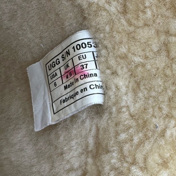 Ugg Allegra Double Bow Chestnut Shearling Mid Boots Womens Size 6 - Picture 10 of 14